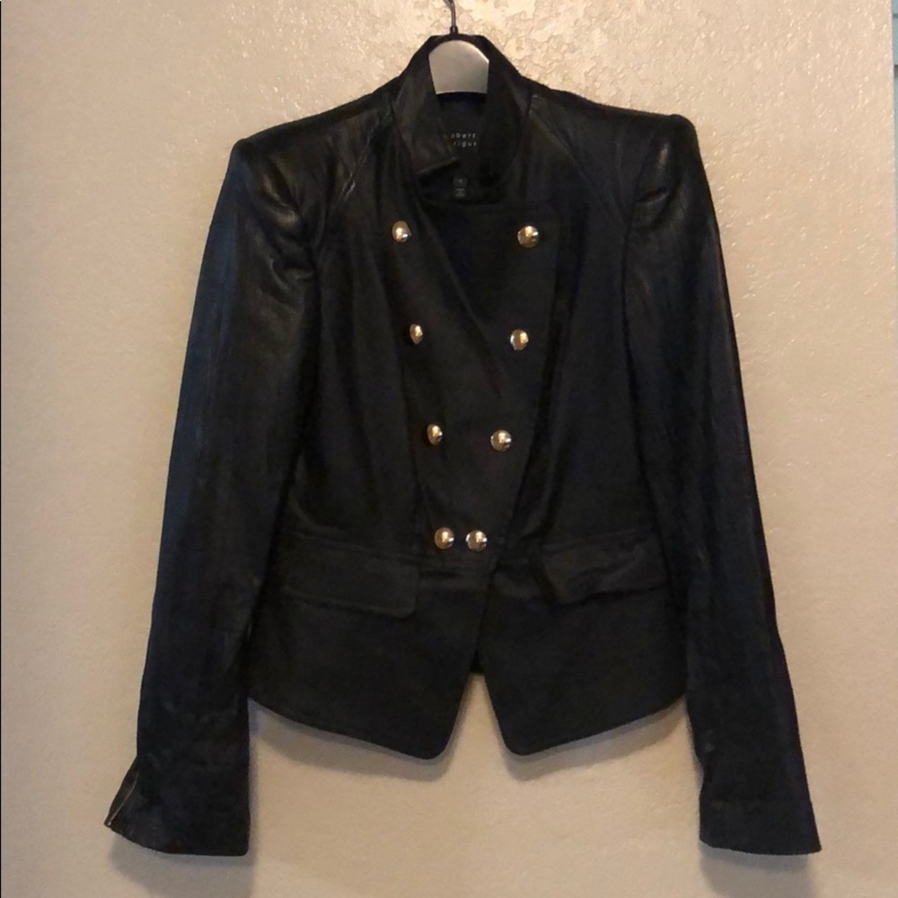 Robert Rodriguez Leather Jacket